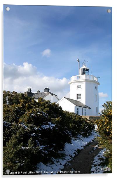 Majestic Cromer Lighthouse Acrylic by Digitalshot Photography