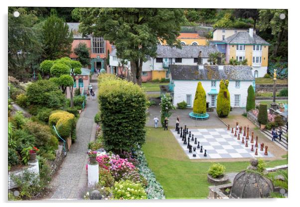 Portmeirion Acrylic by Derek Corner