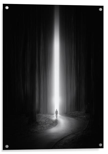 Toward the Light (iii) Acrylic by mark leader