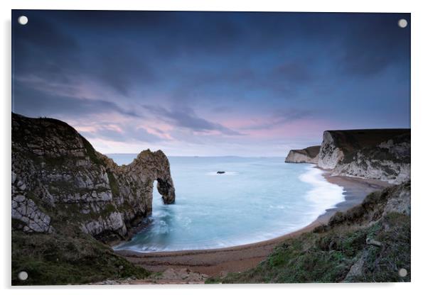 Durdle Door Acrylic by mark leader