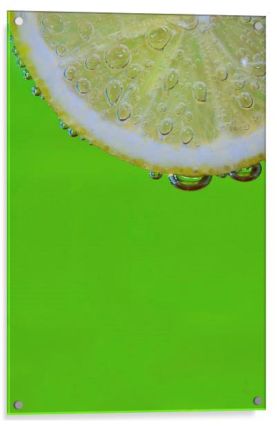 Lemon & Lime Acrylic by mike Davies