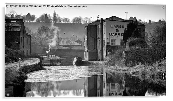 Barge & Barrel Acrylic by Dave Whenham