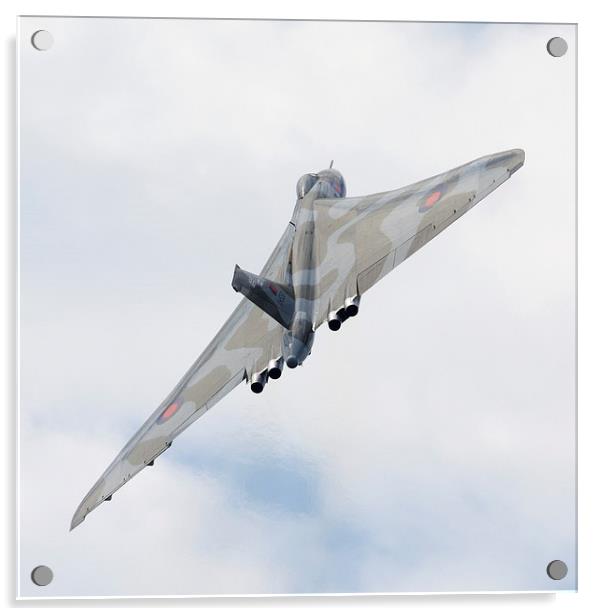 Vulcan XH558 display Acrylic by Andrew Richards
