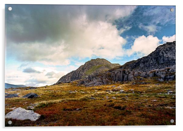 Tryfan Acrylic by carl barbour canvas