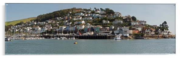 Dartmouth Kingswear harbour Acrylic by mark humpage