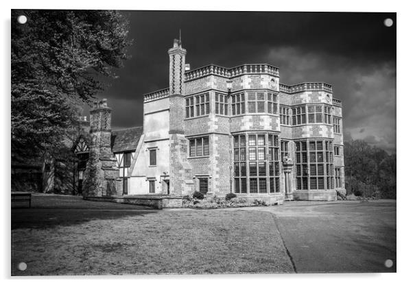 Astley Hall, Chorley, Lancashire, UK Acrylic by Peter Jarvis