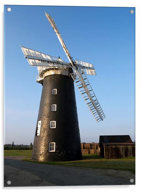 Pakenham Windmill Acrylic by Bill Simpson