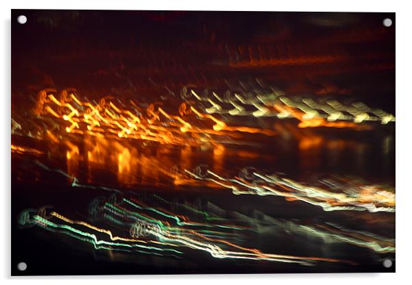 City Symphony in Light #4 Acrylic by Carole-Anne Fooks