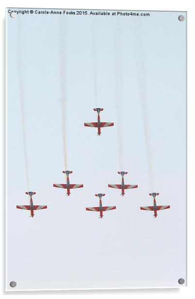   The Roulettes Acrylic by Carole-Anne Fooks