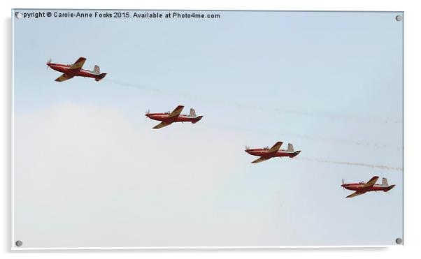    The Roulettes Acrylic by Carole-Anne Fooks