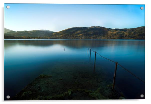 Loch Rannoch Acrylic by Dave Wragg