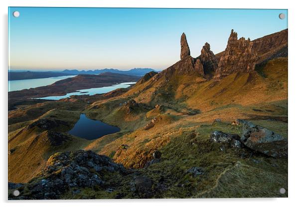  Old Man of Storr Acrylic by Dave Wragg