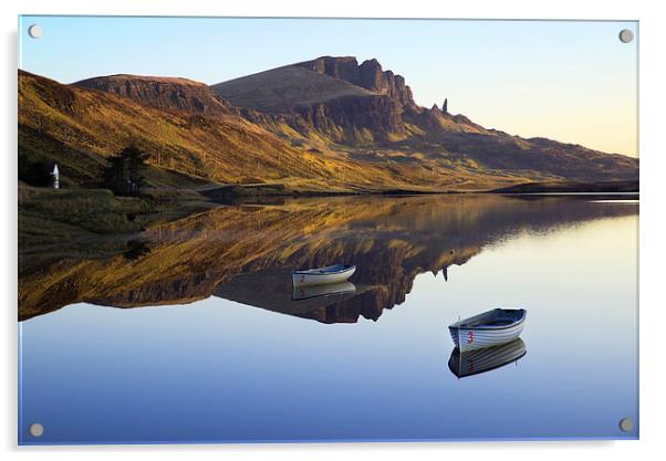  Storr Reflected Acrylic by Dave Wragg
