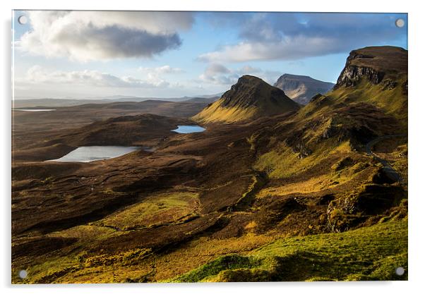 The Quiraing  Acrylic by Dave Wragg