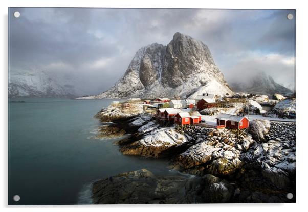 Hamnoy Light Acrylic by Dave Wragg