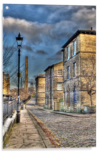 Saltaire in HDR Acrylic by Andrew Holland