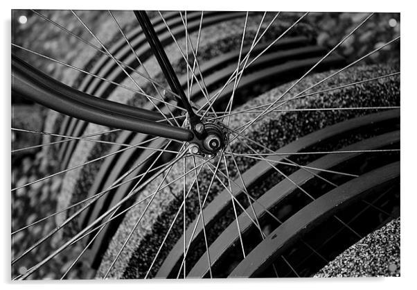 wheels within wheels Acrylic by Marc Melander
