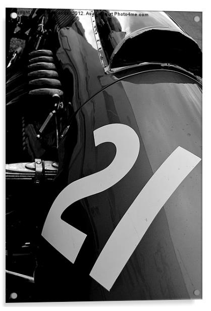 Vintage racer Acrylic by Marc Melander
