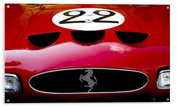 250 GTO Acrylic by Marc Melander