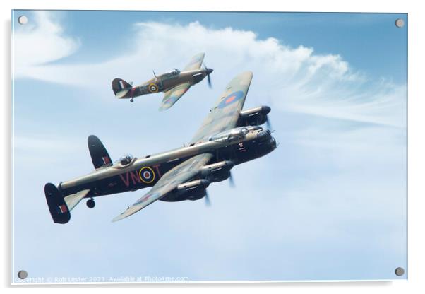 The mighty Lancaster Acrylic by Rob Lester