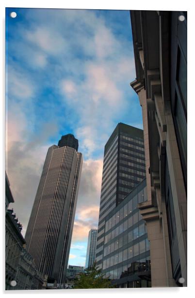Tower 42 Formerly Natwest Building London UK Acrylic by Andy Evans Photos