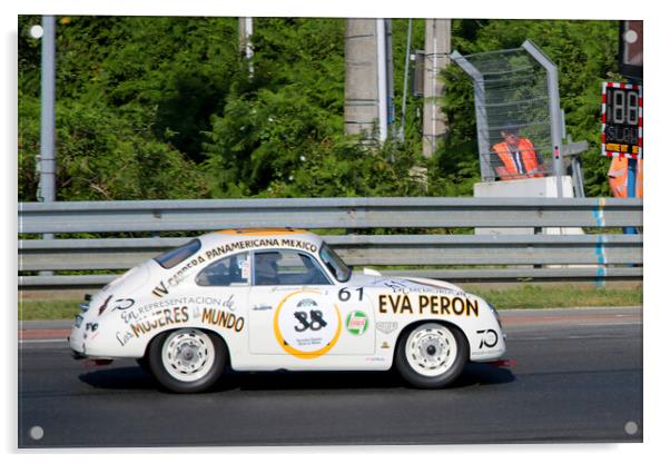 Porsche 356 Pre-A Sports Motor Car Acrylic by Andy Evans Photos