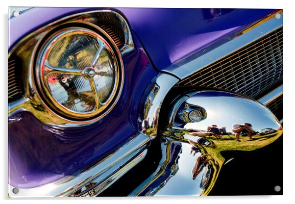 The Iconic 1956 Cadillac Eldorado Biarritz Acrylic by Andy Evans Photos