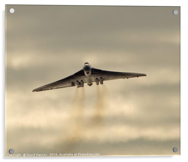 Vulcan XJ558 Acrylic by David Hancox