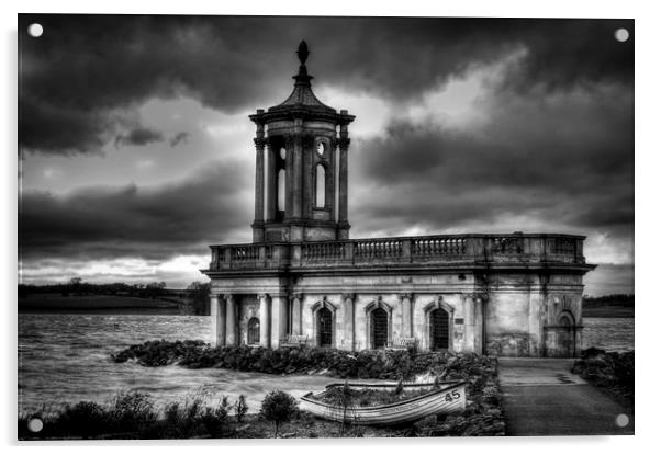 Normanton Church Acrylic by clayton jordan