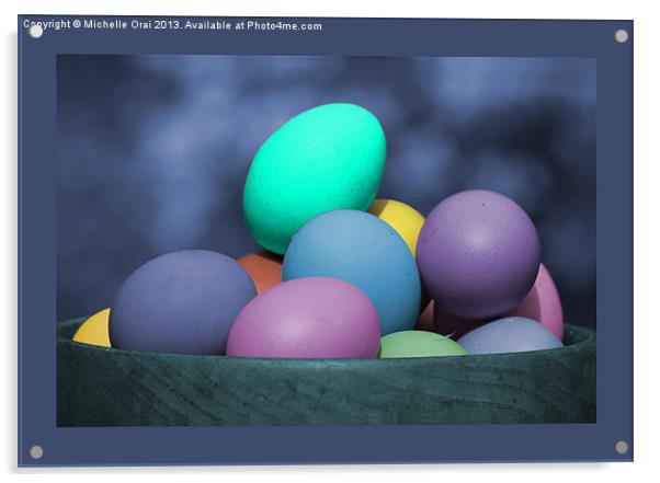 Eggstraordinary Acrylic by Michelle Orai