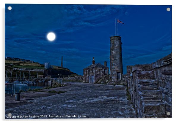 Moonlit Whitehaven Acrylic by Ade Robbins