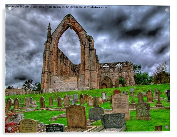 Bolton Abbey The Ruins Acrylic by Colin Williams Photography