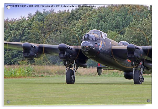  Throttles Open 2 - Just Jane Acrylic by Colin Williams Photography