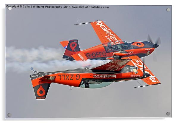  Blades 3 and 4 - Dunsfold 2014 Acrylic by Colin Williams Photography
