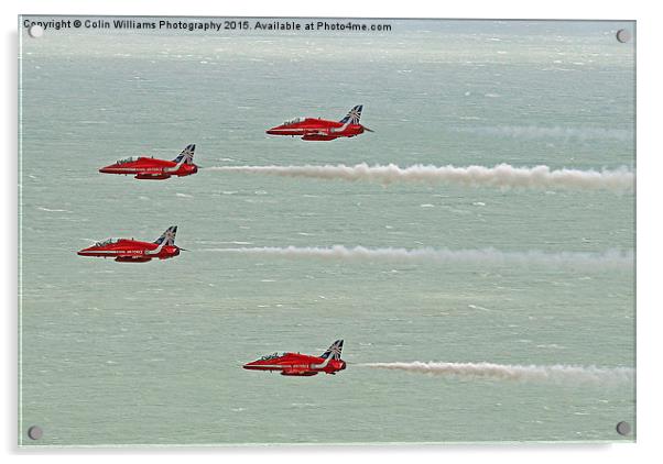  4 Arrow - Airbourne 2014 Acrylic by Colin Williams Photography