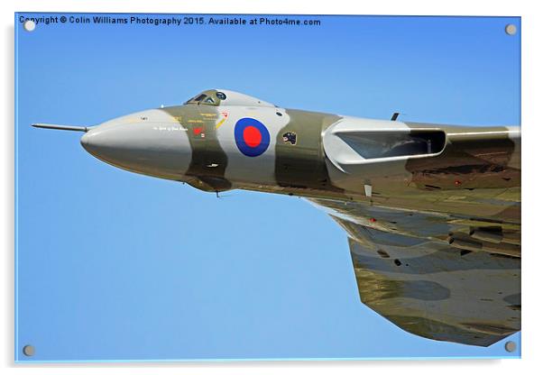  Avro Vulcan RIAT 2015 Acrylic by Colin Williams Photography