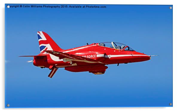  The Red Arrows RIAT 2015 13 Acrylic by Colin Williams Photography