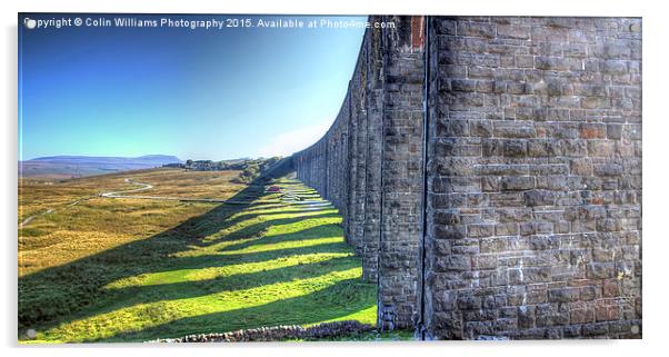   The Ribblehead Viaduct 3 Acrylic by Colin Williams Photography