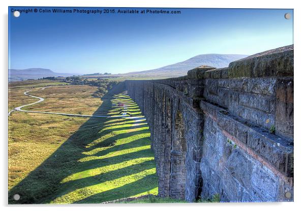  The Ribblehead Viaduct 5 Acrylic by Colin Williams Photography