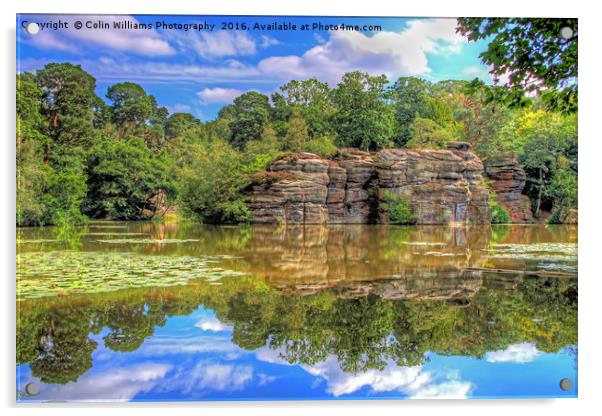 Plumpton Rocks North Yorkshire 2 Acrylic by Colin Williams Photography