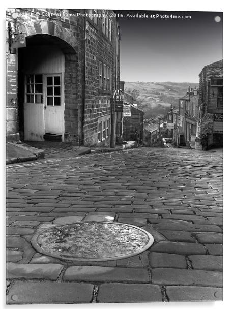 Haworth West Yorkshire - 2 Acrylic by Colin Williams Photography