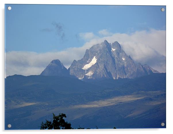 Mount Kenya Acrylic by Tony Murtagh