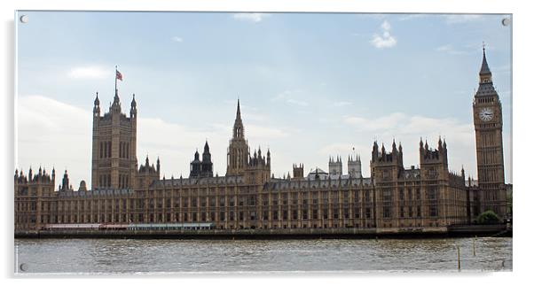 Houses of Parliament Acrylic by Tony Murtagh