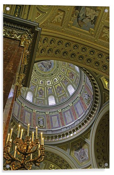  St Stephen's Dome  Acrylic by Tony Murtagh