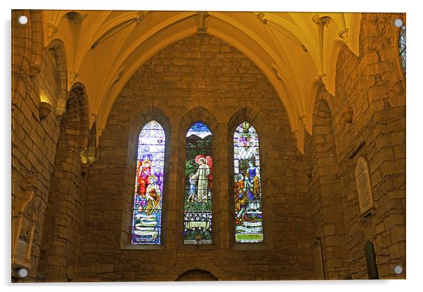  Dornoch Cathedral  Acrylic by Tony Murtagh