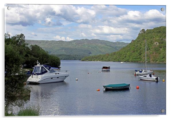 Loch Lomond   Acrylic by Tony Murtagh