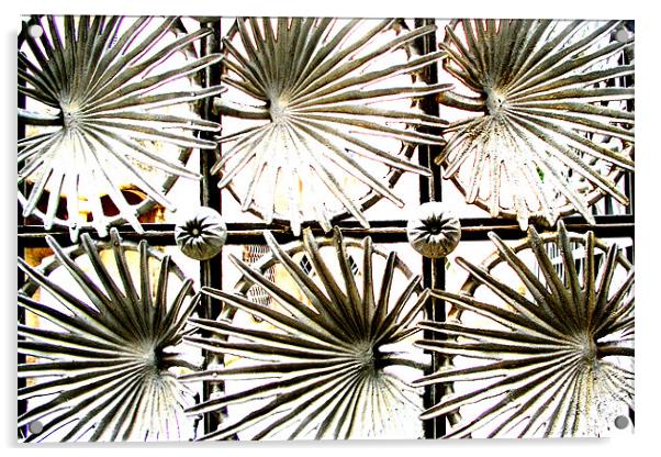 Leaf Mosaic Acrylic by Westley Grant
