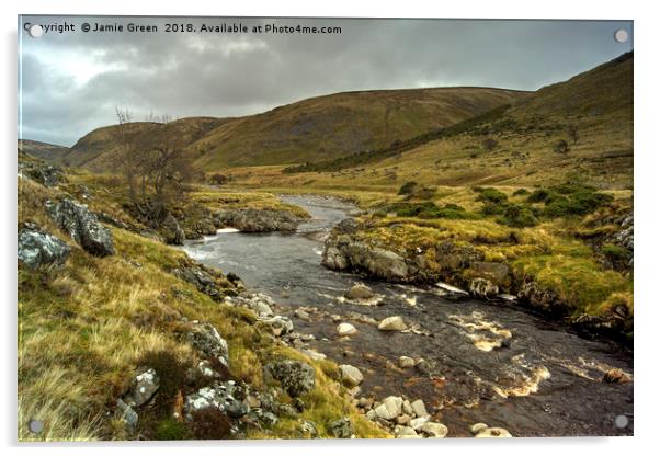 Strathdearn Acrylic by Jamie Green