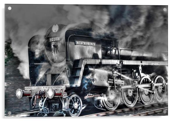  92203 "Black Prince" Acrylic by Castleton Photographic