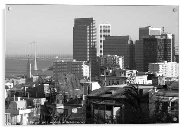 San Francisco View Acrylic by Aidan Moran